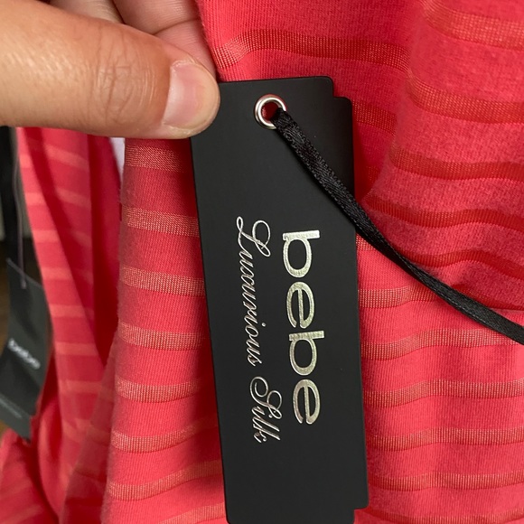 NWT BEBE TOP TUNIC SIZE EXTRA SMALL /  2️⃣ - Picture 6 of 8